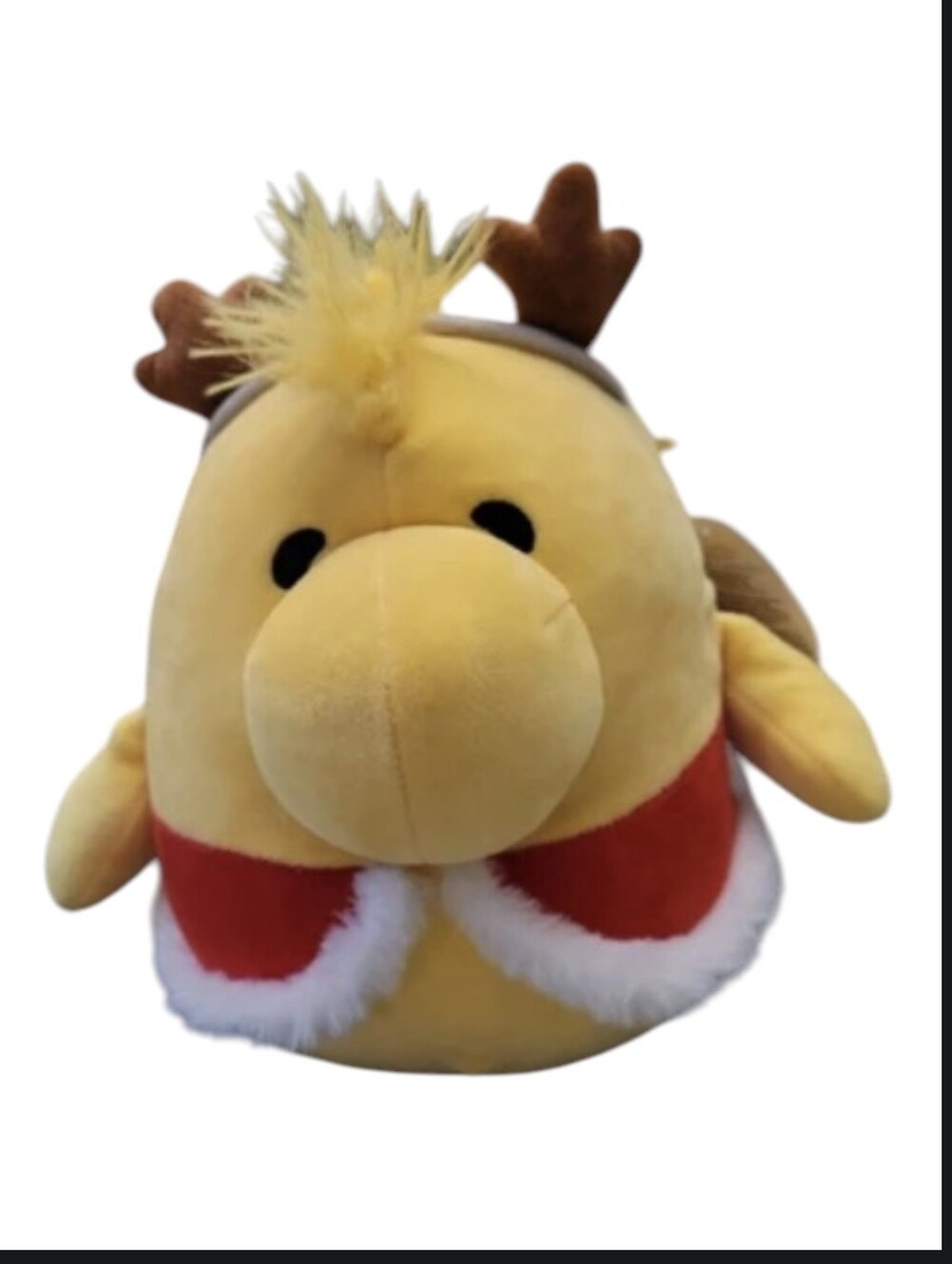 WOODSTOCK 🦌 Reindeer Christmas Peanuts Original Squishmallow NWT